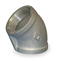 1/8" 304 Stainless Steel 45 degree elbow (FS419001)