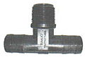 Banjo/Terra-Products Poly Hose Barb Threaded Tees