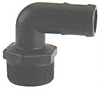 Banjo/Terra-Products 90 Degree Poly Hose Barb Elbows